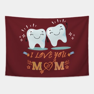 i love you mom Tapestry