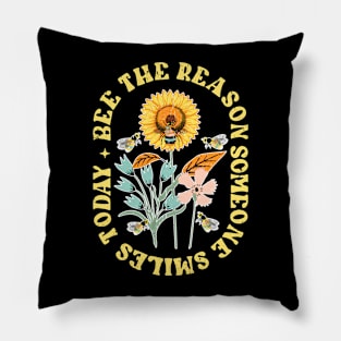Bee The Reason Someone Smile Today Pillow