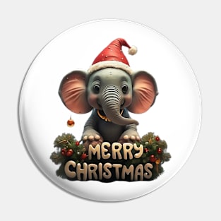 Christmas Greetings Pin