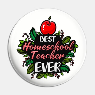 Best Homeschool Teacher Ever Pin