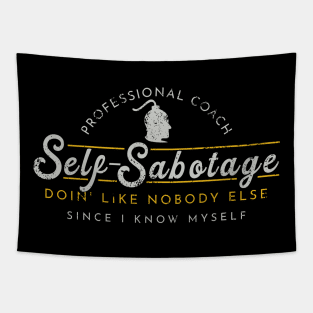 Self Sabotage Coach Tapestry