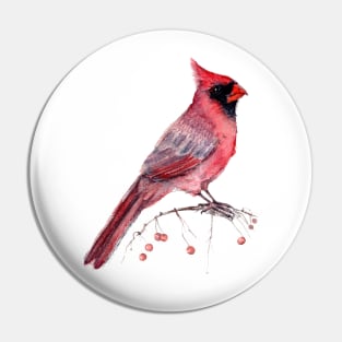 Red Cardinal Pin
