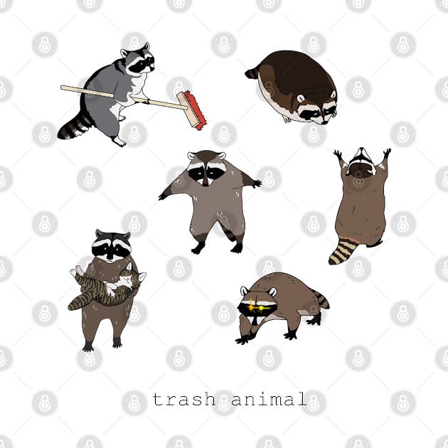 Trash animal by Hokkio