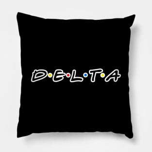 Delta Retro Pillow