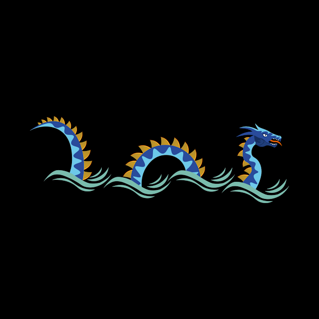 Sea Monster Design by Tolan79 Magic Designs