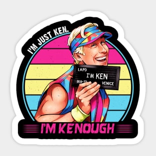 I'm Just Ken Sticker - Barbie Movie Stationery