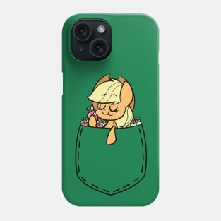 Apple in a Pocket Phone Case