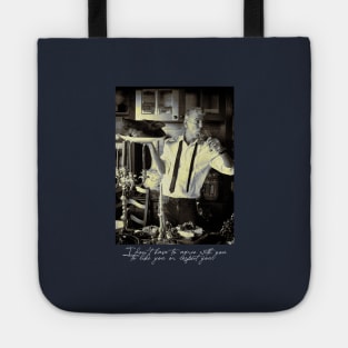 Chef Anthony Bourdain Saying Tote