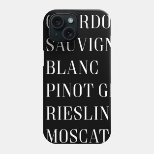 White wine Phone Case