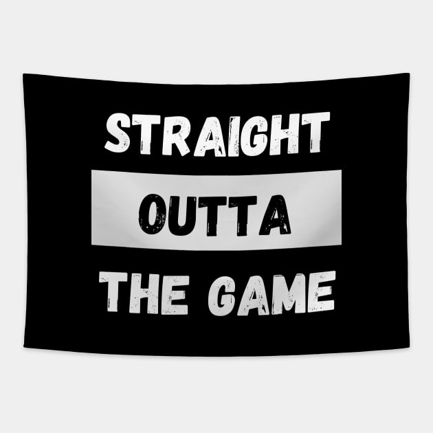 Straight Outta The Game By Abby Anime(c) Tapestry by Abby Anime