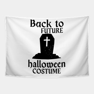 Back to future halloween scary design Tapestry