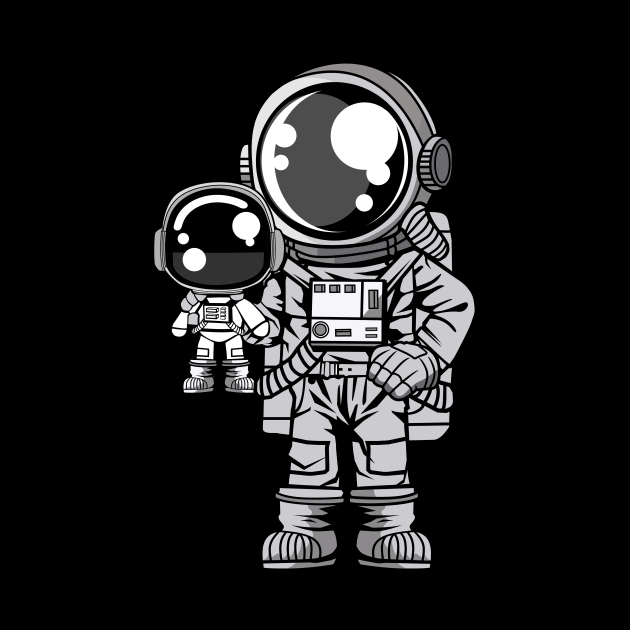 Astronaut and Doll by ArtisticParadigms