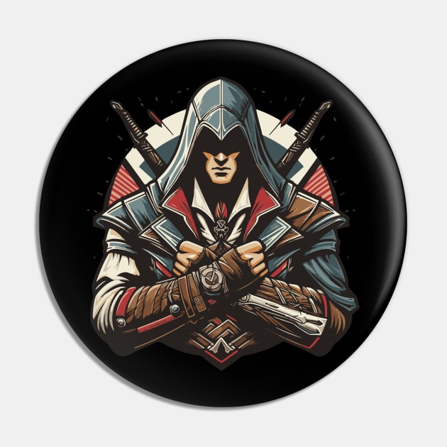 Assasin´s Creed Pin by Green Dreads