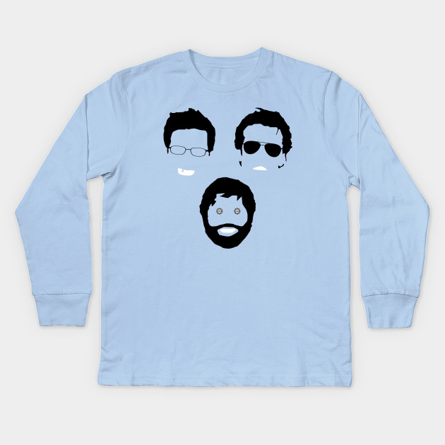 The Hangover Minimal The Hangover Kids Long Sleeve T Shirt