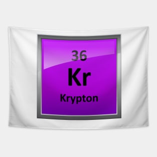 Krypton Element Symbol - Periodic Table Tapestry