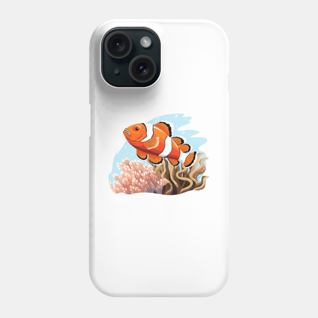 Clownfish Phone Case by zooleisurelife