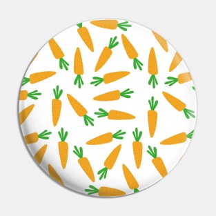 Carrot pattern Pin