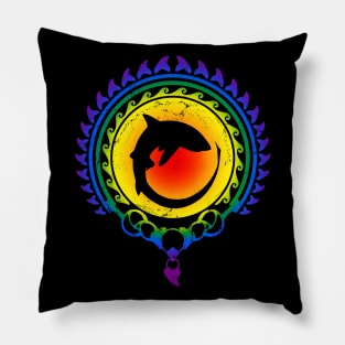 LGBTQ Pride Hawaii Thresher Shark Pillow