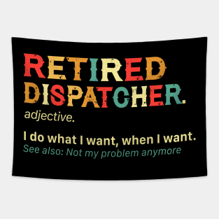 Retired Dispatcher Tapestry