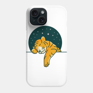 Adorable Sleeping Tiger baby cub Phone Case