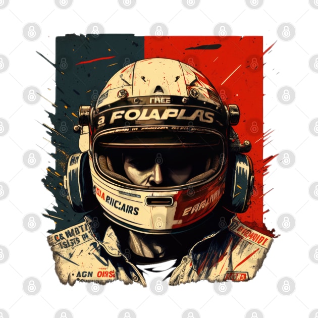 F1 driver's helmet by remixer2020