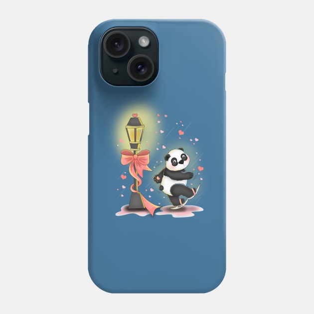 Dancing under love rain Phone Case by Athikan