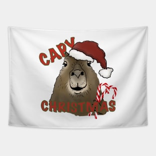 Capy Christmas Tapestry