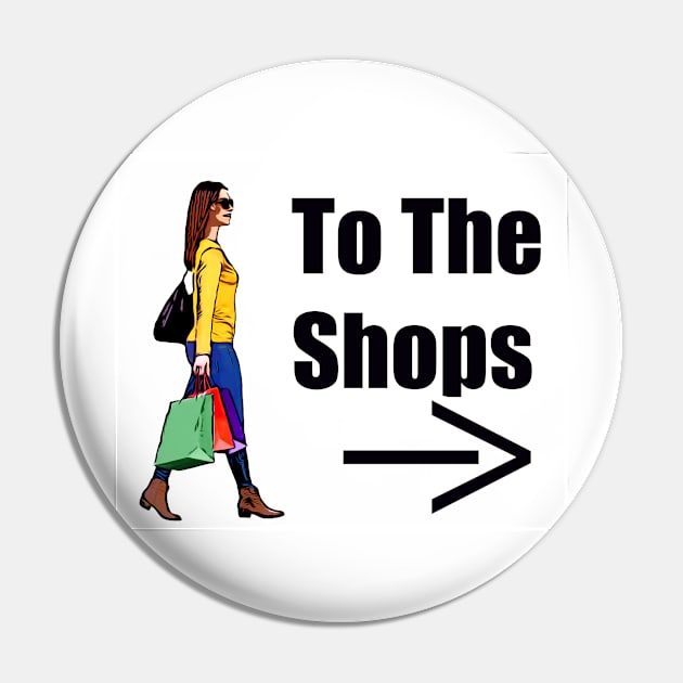 Shopper Pin by adrianbrockwell