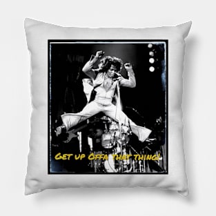 Get up Vintage Thing Pillow