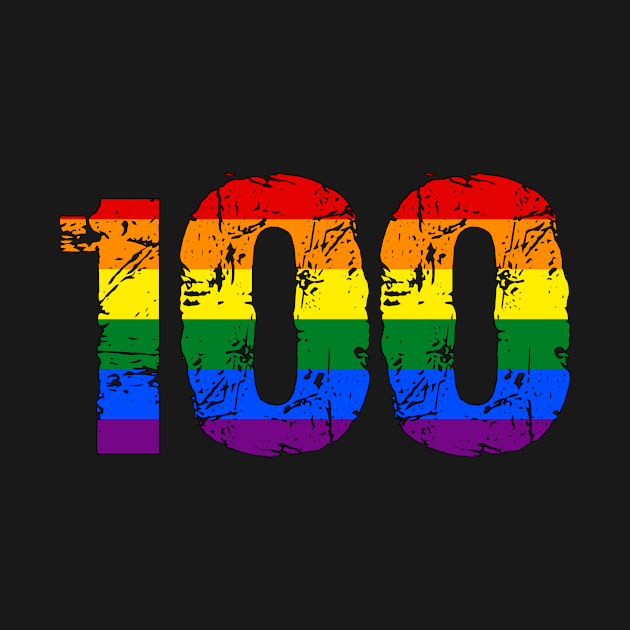 100 Rainbow LGBT Gay Pride by gayprideandpassion