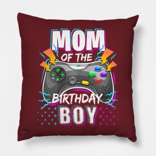 Mom of the Birthday   Video  Birthday Pillow