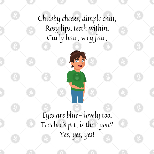 Chubby Cheeks Dimple Chin nursery rhyme Nursery Rhyme T Shirt
