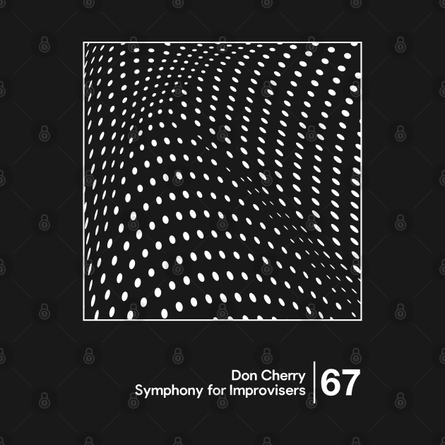 Don Cherry - Minimal Style Graphic Artwork by saudade