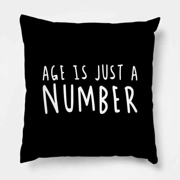 Age Is Just A Number For Grandpa - He Is Young & Enjoy Life Pillow by mangobanana