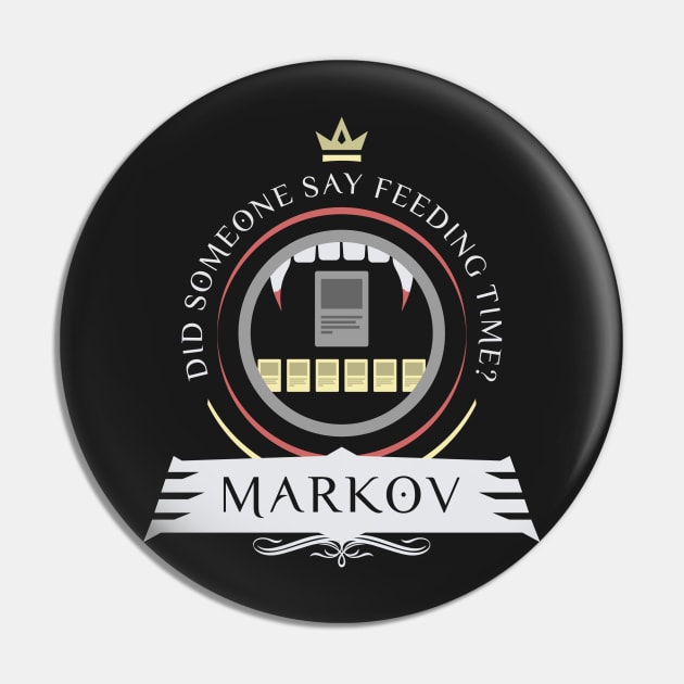 Commander Markov - Magic the Gathering Pin by epicupgrades