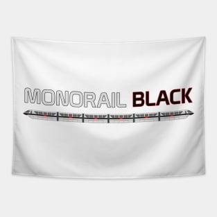 Monorail Black Tapestry