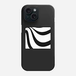 Abstract pattern - black and white. Phone Case