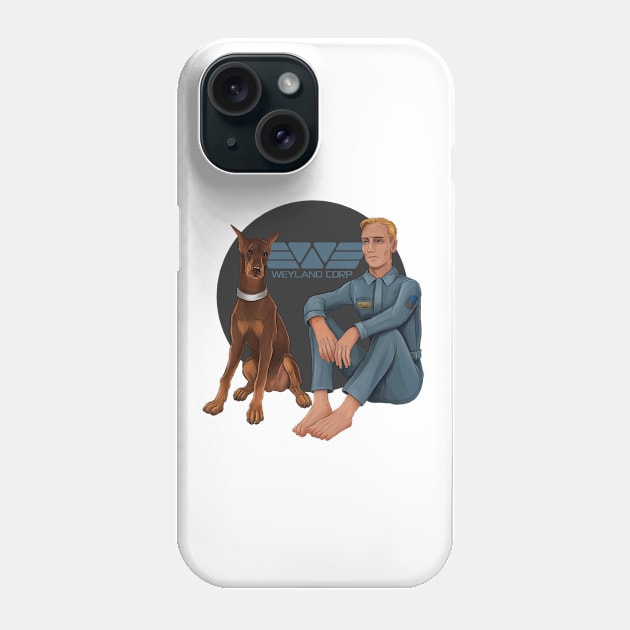 David and Maggie Phone Case by Magical Forest