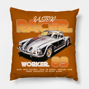 Nice old muscle car Pillow