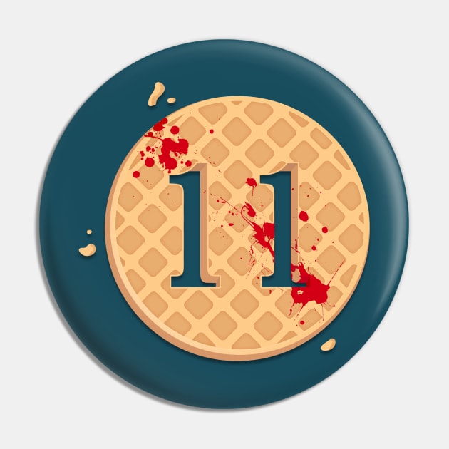 Eleven Pin by AlexMathewsDesigns