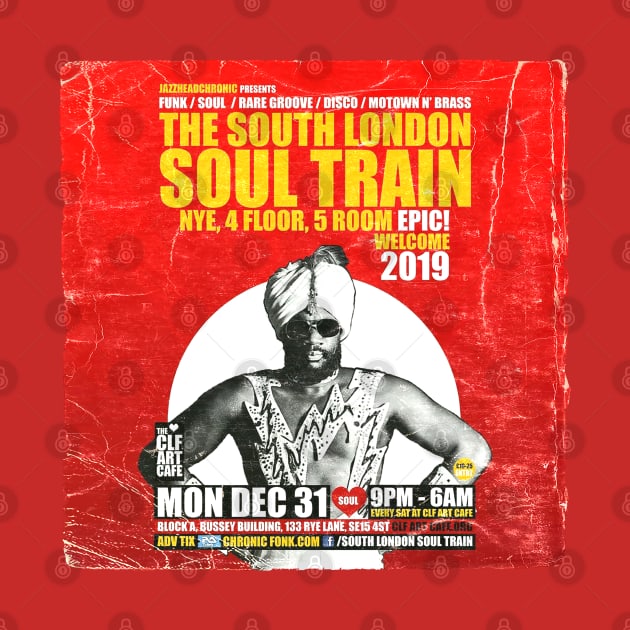 POSTER TOUR - SOUL TRAIN THE SOUTH LONDON 41 by Promags99