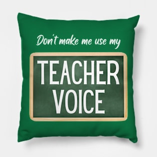 Teacher Voice Pillow