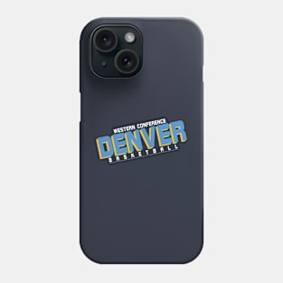 Denver basketball Phone Case