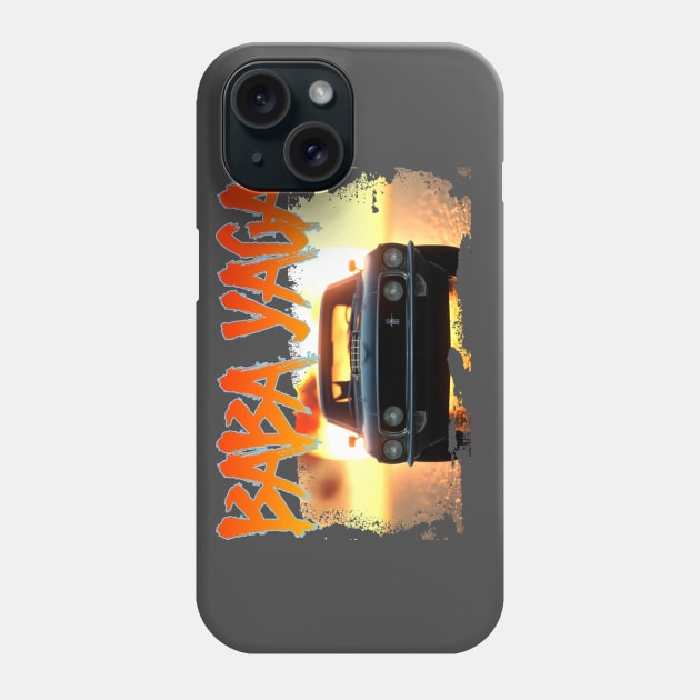 Baba Yaga Car Phone Case by FurryBallBunny