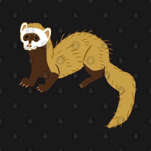 Cinnamon Ferret by belettelepink