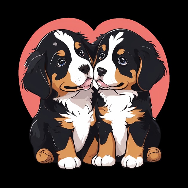 bernese mountain dog by animegirlnft