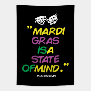 Funny Mardi Gras Tapestry