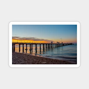 Dromana Pier, Dromana, Mornington Peninsula, Victoria, Australia Magnet