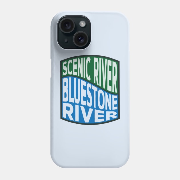 Bluestone National Scenic River wave Phone Case by nylebuss