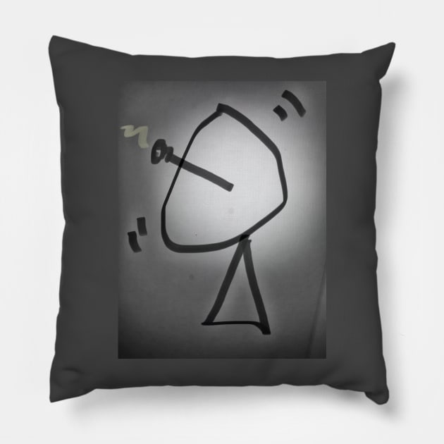 Communicate Pillow by The Bigger Boat